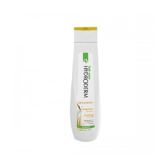 شامپو ترمیم کننده مو هیدرودرم Hydroderm-Milk-and-Honey-Damage-Repair-Shampoo