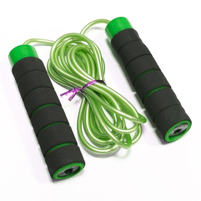 طناب ورزشی سیما سبز-مشکی مدل CM-J589