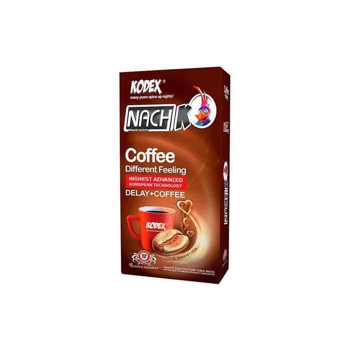 کاندوم کدکس مدل Coffee + Delay بسته 12 عددی