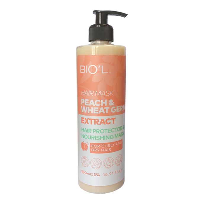 biol-peach-wheat-germ-hair-mask-suitable-dry-frizzy-hair-500ml-1