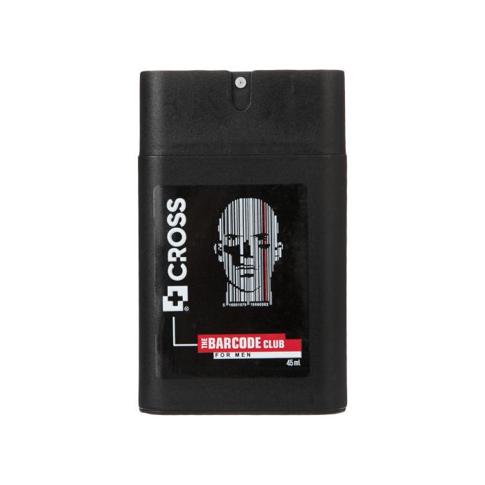 عطر جیبی مردانه کراس مدل Barcode Club حجم 45 میلی لیتر