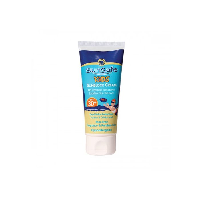 کرم ضدآفتاب کودک SPF30 سان سیف Sunsafe-Kids-Sunscreen-Cream-SPF30-50g