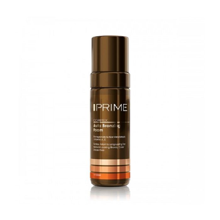 فوم برنزه کننده پریم مدل کورپکس Prime Corpex Auto Bronzing Foam