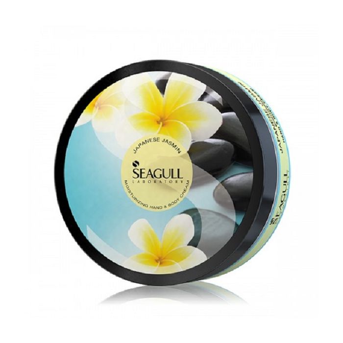 کرم مرطوب کننده دست و بدن سی گل با رایحه گل یاس SEAGULL HAND & BODY MOISTURIZING CREAM  