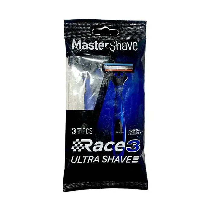 خودتراش مردانه 3لبه مدل RACE3 مسترشيو بسته 3عددی