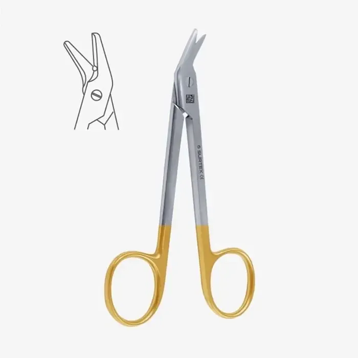 قیچی سیم چین دسته طلایی یونیورسال 12 سانت پارس مدال