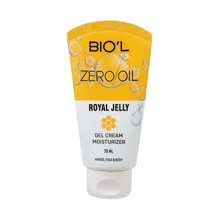ژل كرم آبرسان دست و صورت حاوي عصاره ژل رويال بيول 70 ميلي ليتر