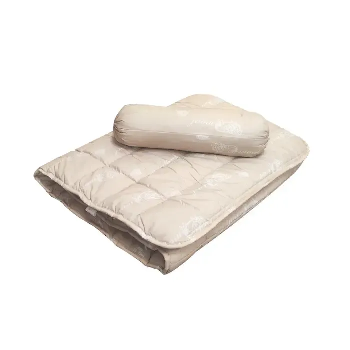 تشک یک نفره مهمان اورگانیک پشم با بالش SARAY سارای