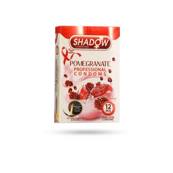 کاندوم اناری شادو بسته 12 عددی