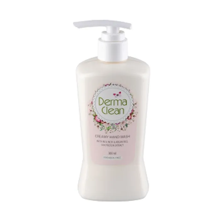 مايع دستشويی کرمی روغن اينکا اينچی آرگان و ابريشم درماکلين 300ml