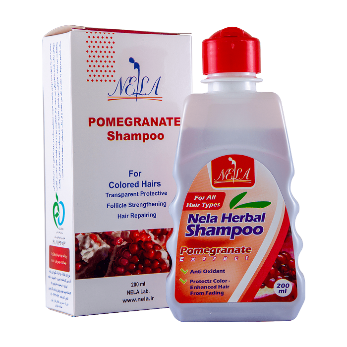 شامپو مخصوص موهای رنگ شده انار نلا