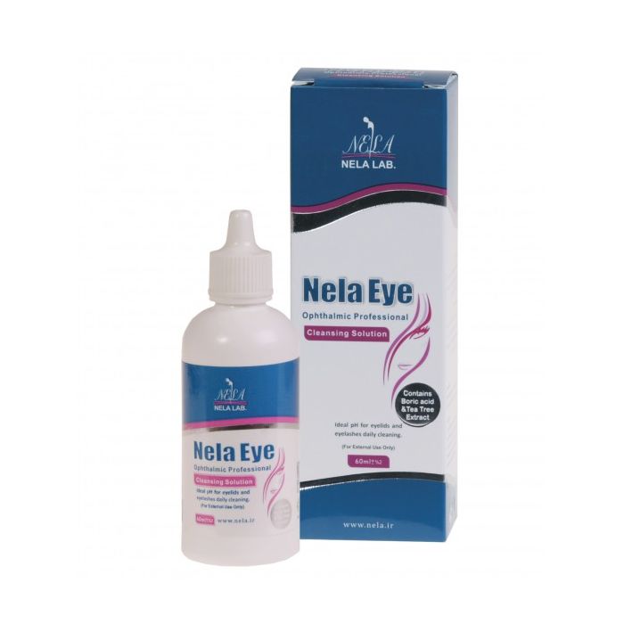 محلول تخصصی شستشوی چشم نلا آی ۶۰ میلی لیتر