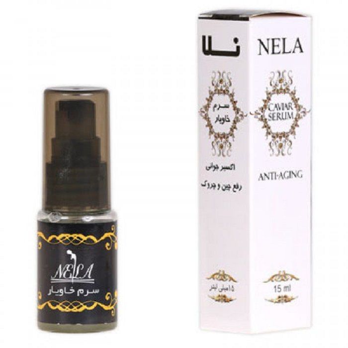 سرم ضد چین و چروک خاویار نلا
