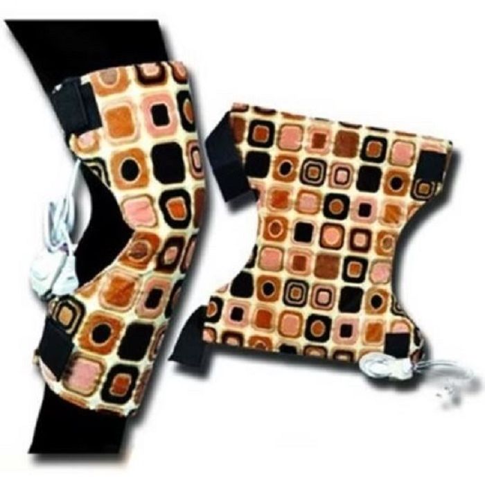 زانوبند حرارتی برقی ساق کوتاه گرمه مخملی با تنظیم دمای آنالوگ