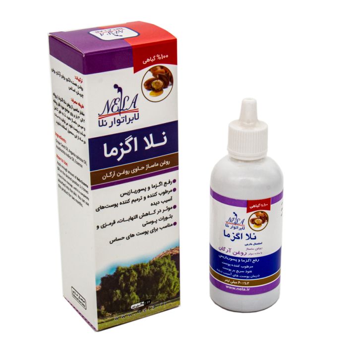 روغن ماساژ مخصوص اگزما نلا 60 میلی لیتر-1