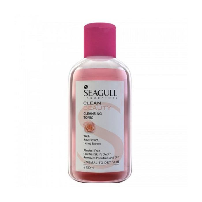 تونیک پاک کننده سی گل مناسب پوست نرمال تا خشک Seagull Cleansing Tonic 