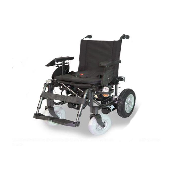 ویلچر برقی تاشو فراتک مدل سوپر گاما faratech super gamma power wheelchair