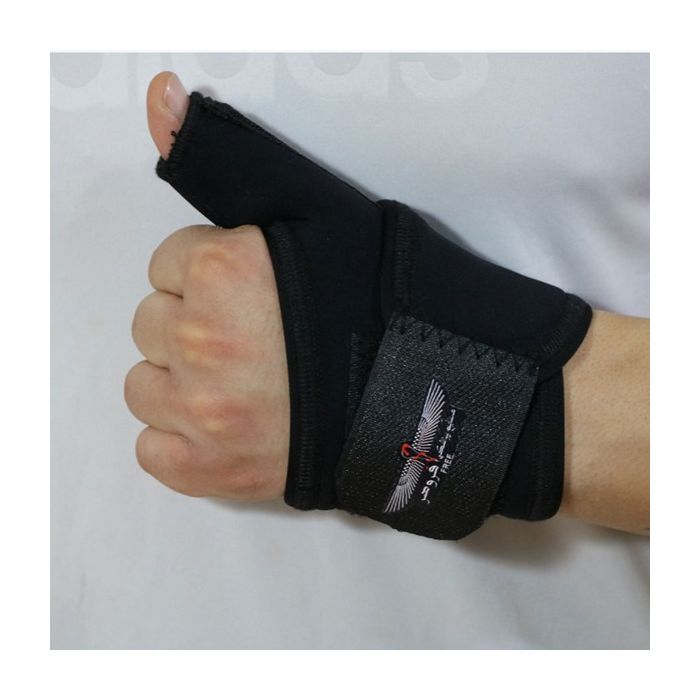 شست بند آتل دار نئوپرن فروهر کد 1025 farvaharkala splinted thumbstrap