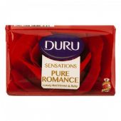 Duru Sensations Pure Romance Soap With Luxury Red Flower And Ruby صابون آرایشی دورو گل رز و یاقوت