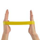 باند کشی مقاومتی ورزشی زرد 2.5 متر