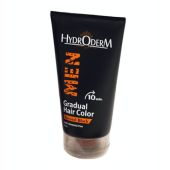 کرم رنگ موی تدریجی مردانه مشکی طبیعی هیدرودرم  Hydroderm-Gradual-Hair-Color