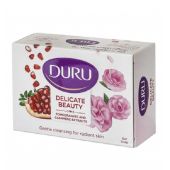 صابون آرایشی دورو حاوی عصاره انارو کشمیر Duru Pomegranate and Cashmer Extracts Bar Soap 