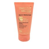 کرم ضد آفتاب مولتی پروتکشن SPF50 رنگی دکتر ژیلا Dr Jilla SunScreen Multi Protection Cream SPF50 Tinted