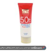 کرم ژل ضد آفتاب ساین شیلد فاقد چربی SPF50 ساین اسکین 50 گرم