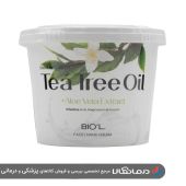 کرم مرطوب کننده دست و صورت بیول فاقد چربی حاوی تی تری و آلوئه ورا حجم 250 میلی لیتر