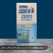 کاندوم کدکس مدل Zero Invisible بسته 12 عددی