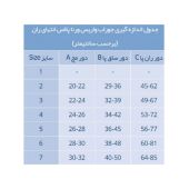 جوراب واریس ورنا پلاس AG با کفه بالای ران سیلیکون دار کلاس 2