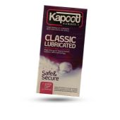 کاندوم کاپوت مدل Classic Lubricated بسته 12 عددی