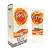 کرم ضد آفتاب مخصوص پوست چرب و مختلط بژ طبیعی ژنوبایوتیک 50 گرم