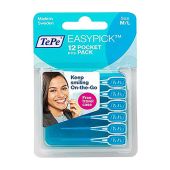 مسواک بین دندانی ته‌په مدل EasyPick سایز M/L بسته 12 عددی  