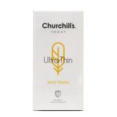 کاندوم نازک و اسپرم کش (ULTRA THIN) چرچیلز 12عددی