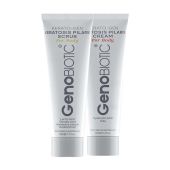 اسکراب و کرم کنترل‌کننده پوست مرغی بدن ژنوبایوتیک 100 میلی لیتر