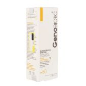 کرم ضد آفتاب بی رنگ سانوژن SPF50 پوست چرب و مختلط 50 میلی لیتر