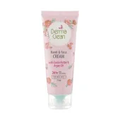 كرم تيوپی دست و صورت حاوی كوكوباتر و روغن آرگان درماكلين 75ml