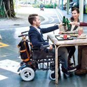 ویلچر برقی تاشو کامفورت مدل Comfort Gemini LY-EA105 Electrical Wheelchair