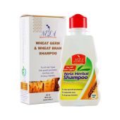 شامپو مخصوص موهای خشک سبوس جوانه گندم نلا