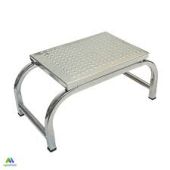 پله کنار تخت بیمار رویه فلزی مهدام