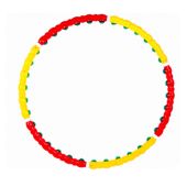 هولاهوپ مدل جادویی پیچشی تن زیب