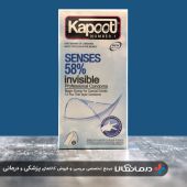 کاندوم کاپوت مدل SENSE 58% بسته 12 عددی