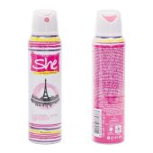 اسپری ضد تعریق زنانه She مدل پاریس