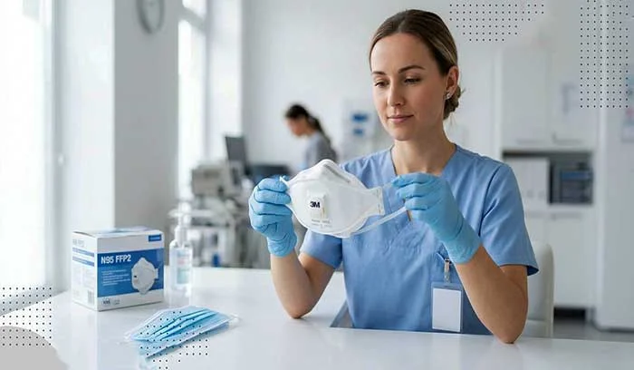 مقایسه ماسک N95 و ماسک سه‌لایه پزشکی