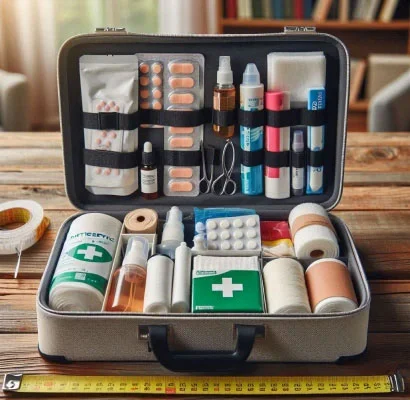لیست کامل محتویات کیف کمک های اولیه